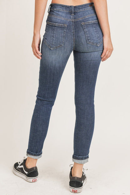 Mid-Rise Ankle Skinny Jean